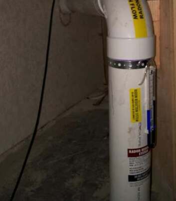 Installation of radon mitigation in Cincinnati Residents